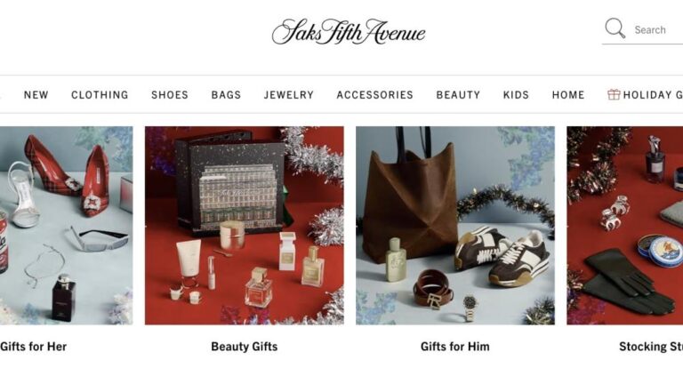 Holiday Gift Guide Saks.com