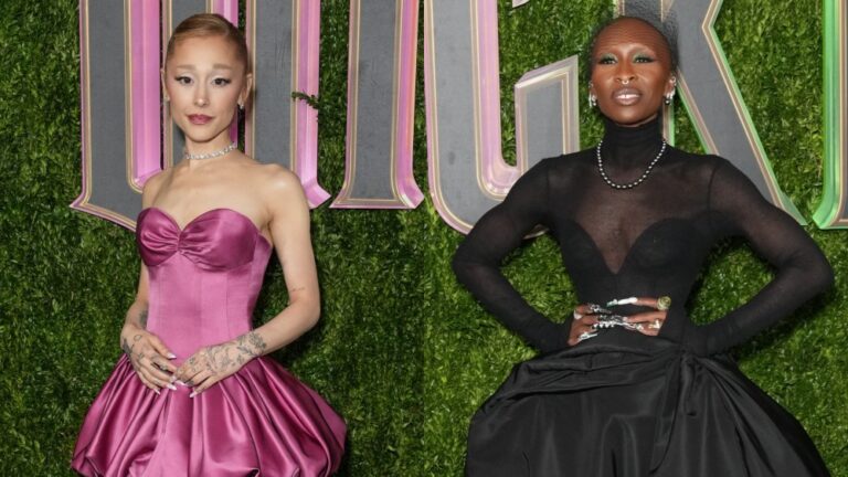 ariana grande cynthia erivo nyc wicked fi