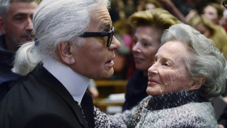 eliane heilbronn karl lagerfeld getty images