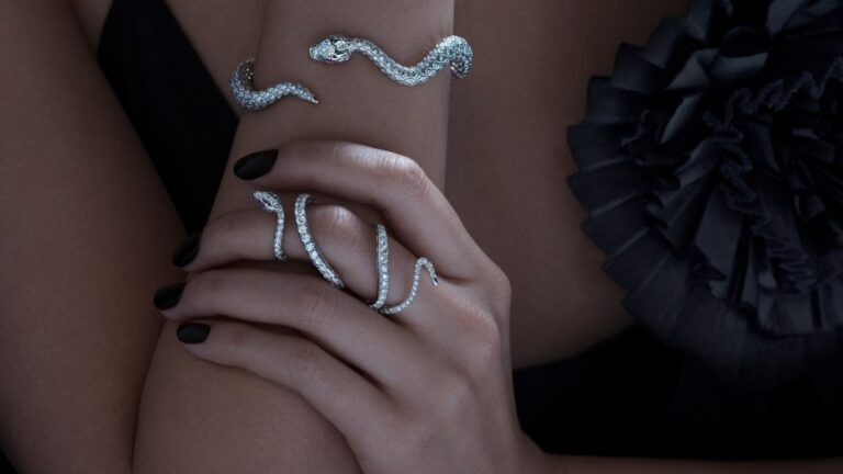 Vera Wang Atelier Snake Collection Bracelet and Ring 5000 x 4000 px Jared