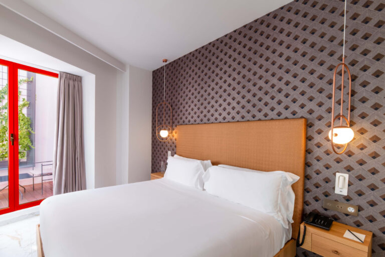 a guest room at of the Umusic Hotels Teatro Albeniz Source Umusic 2