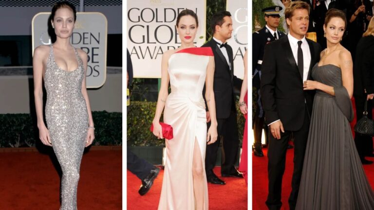 agelina jolie golden globes dresses red carpet