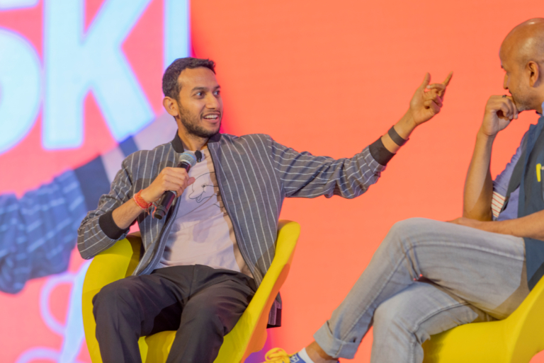 Ritesh Agarwal CEO and founder of OYO spoke on stage at Skift India Summit in Delhi NCR in March 2024. Source Skift